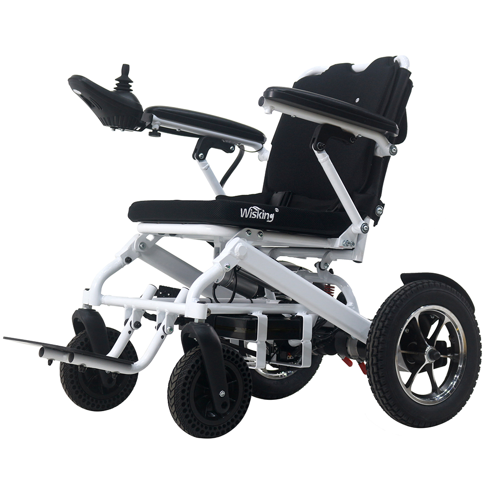 travel remote foldig lightweight power wheelchair for disabled 