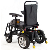 handicapped power wheelchair on jaunt with lead acid battery