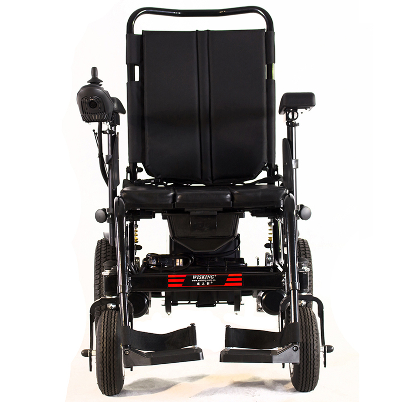 aluminium power wheelchair with toilet for disabled