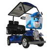 Park Use Dolphin Mobility Scooters with Roof for Adults