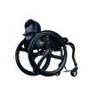 Foldable feather-light carbon fiber active wheelchair for effortlessportability