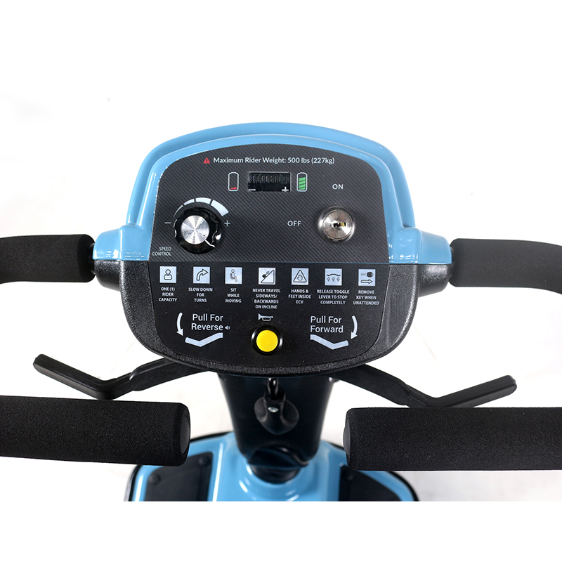 handicapped three wheels sightseeing mobility scooter 