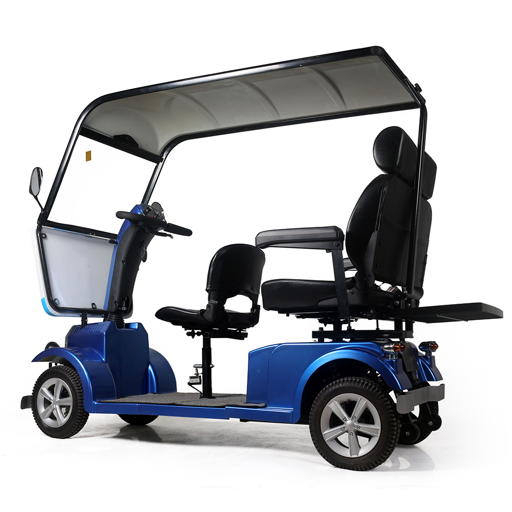 Park Use Dolphin Mobility Scooters with Roof for Adults