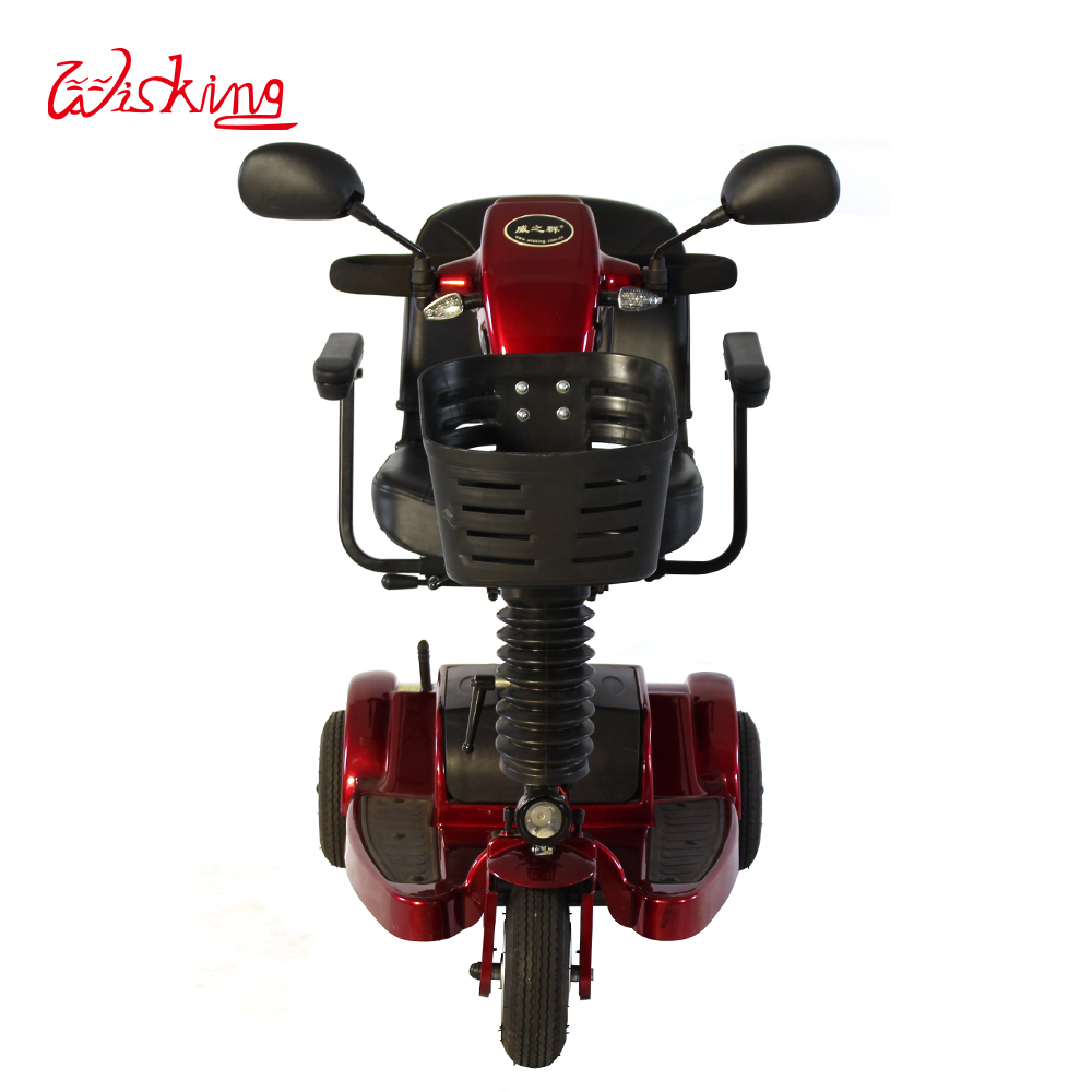 travel electric mobility scooter with rearview mirror for elder