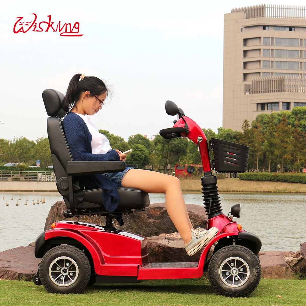  long range 4 wheel handicapped scooter for elderly