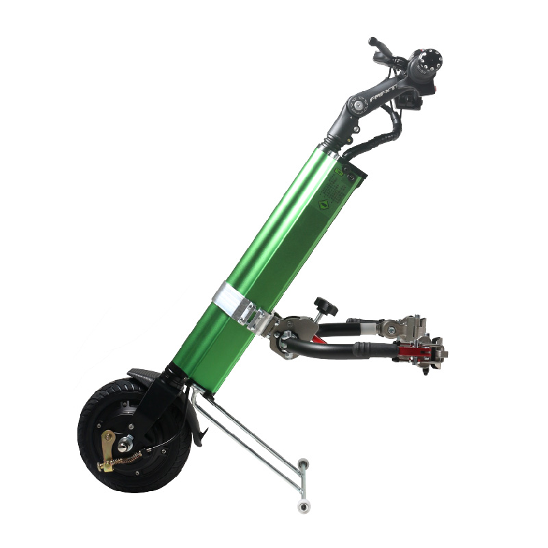 smart driven electric wheelchair trailer with brushless motor