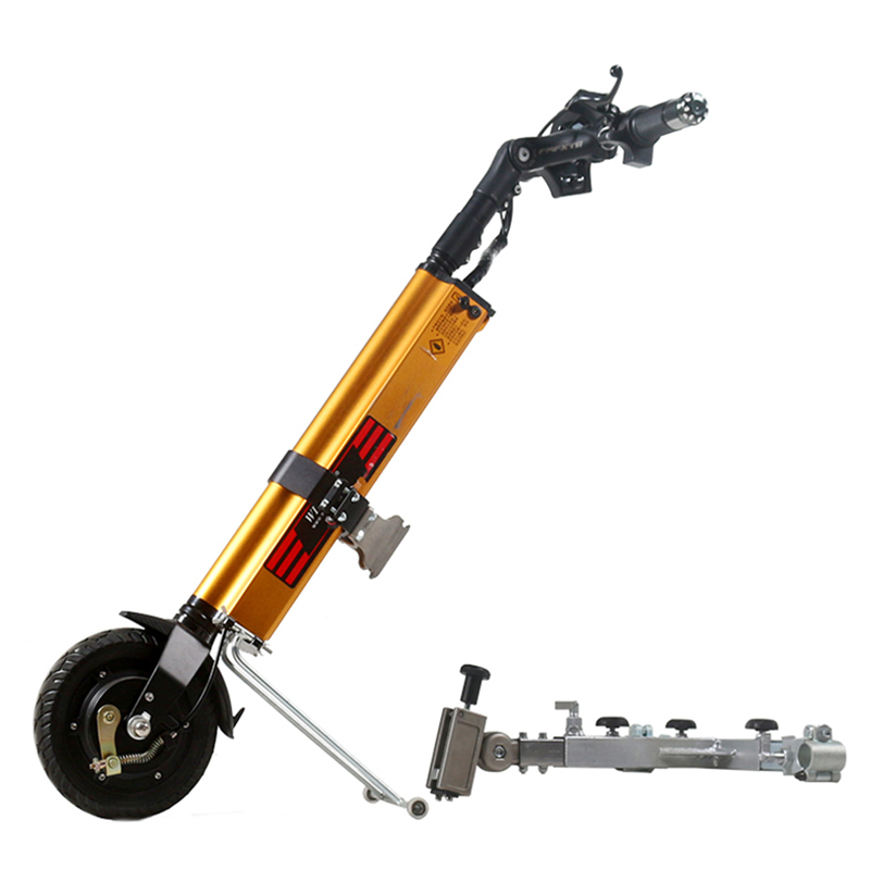 smart driven electric wheelchair trailer with brushless motor