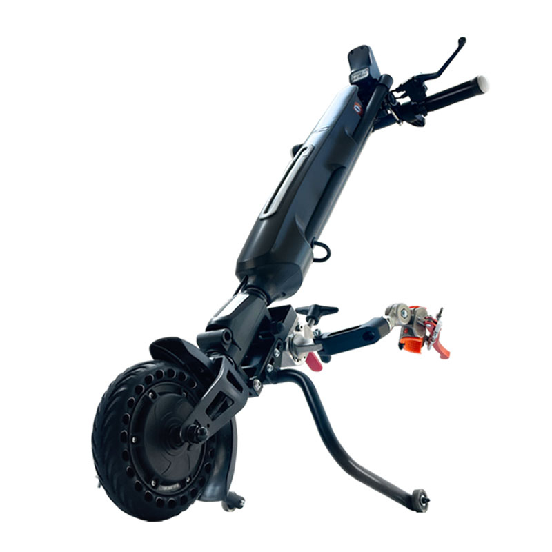 lightweight wheelchair trailer with lithium battery for disabled