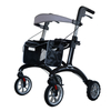 WISKING Carbon fiber medical rehabilitation foldable walking aid with adjustable seat height