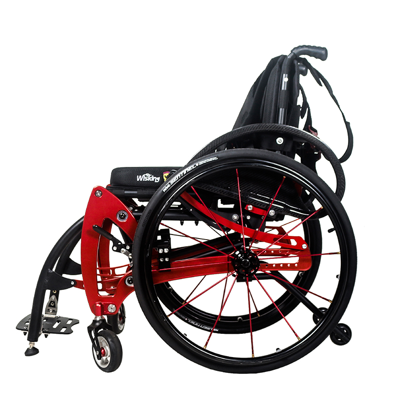 WISKING Care Active Wheelchair with Manual Standing