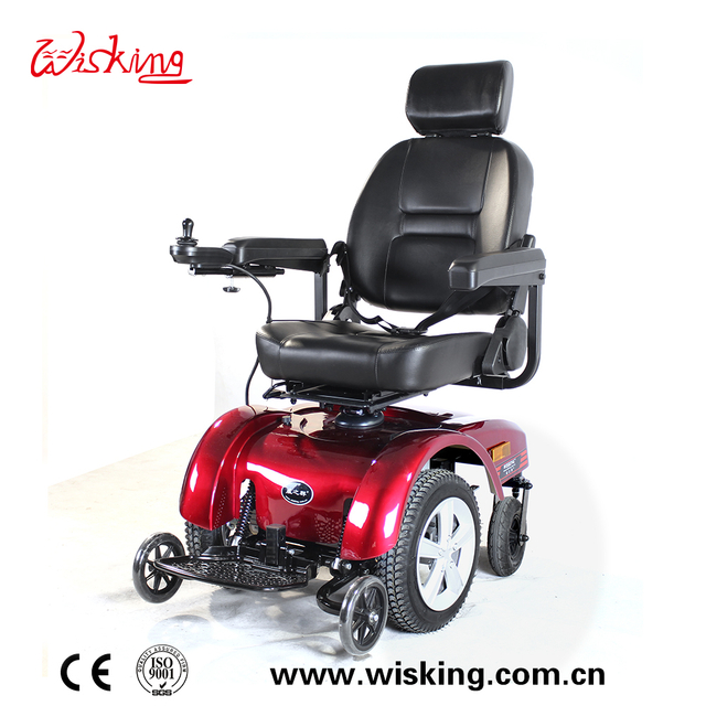 front wheel drive stable power comfortable electric wheelchair for disabled