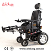 Full Function hospital Reclining Electric Wheelchair with 6 motors for disabled 
