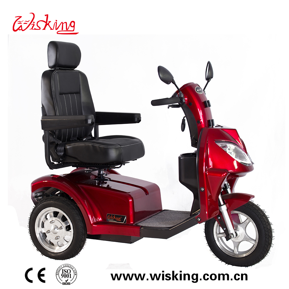middle size 3 wheel electric mobility scooter for disabled and elderly 