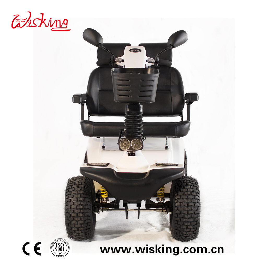 four wheel double seat scooter luxury heavy duty outdoor electric mobility scooter
