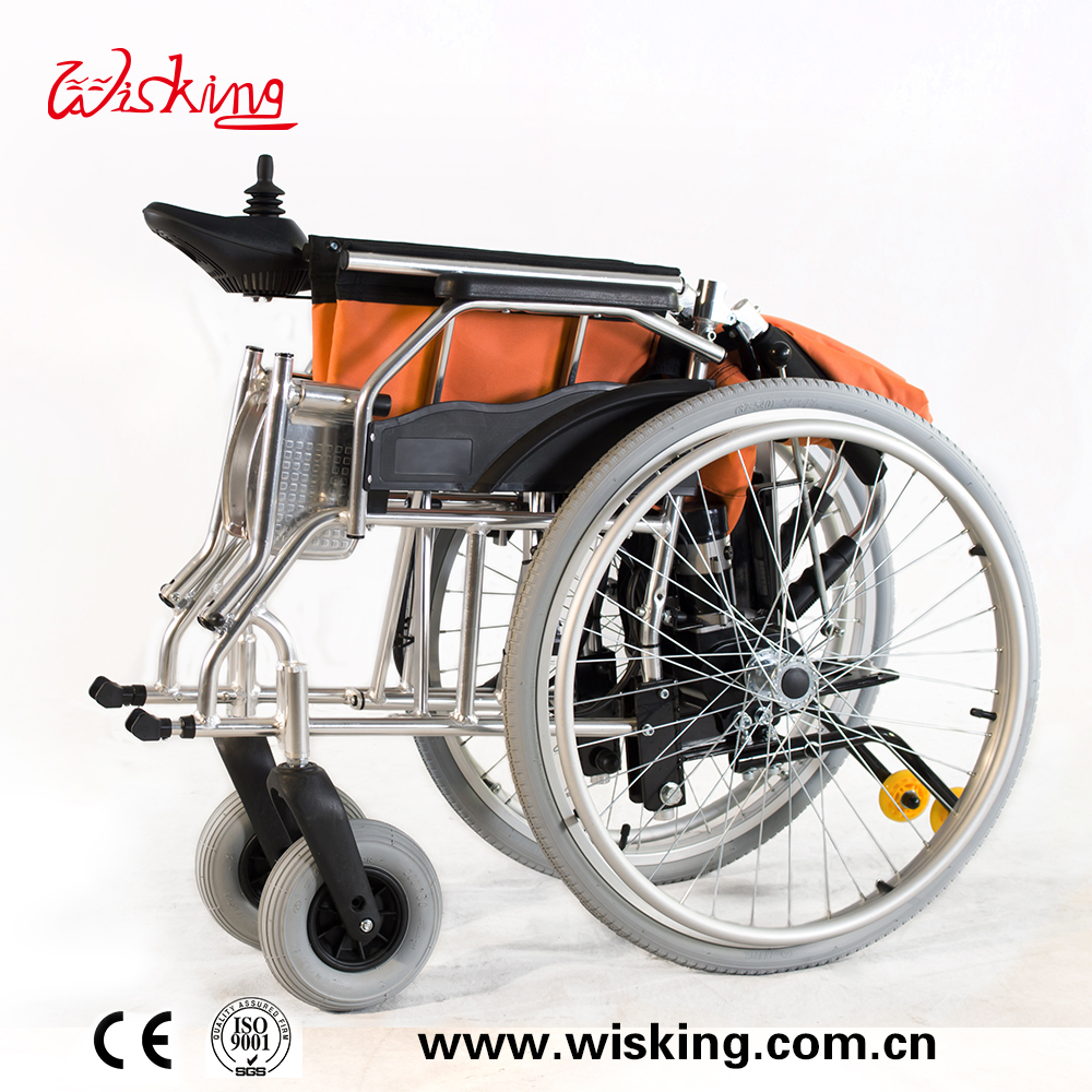 WISKING lightweight aluminium power wheelchair for elderly