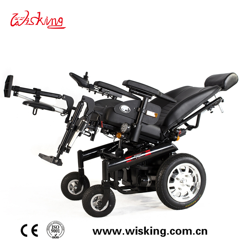 WISKING Hospital Power Wheelchair for Electric Leg Lifting and Lie Back