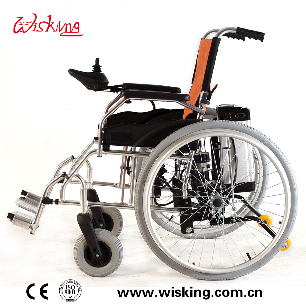 WISKING lightweight aluminium power wheelchair for elderly
