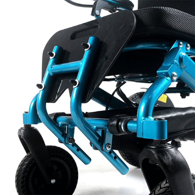 compact lightweight power wheelchair with AI controller