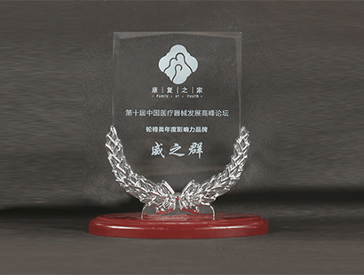 Won the 10th China Medical Device Development Summit Forum wheelchair class annual influential brand2018 